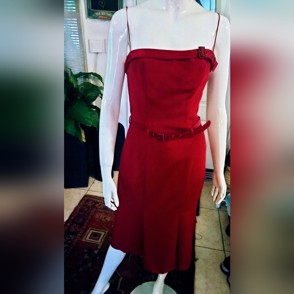 DINA BAR-EL Beautiful vintage look cocktail dress